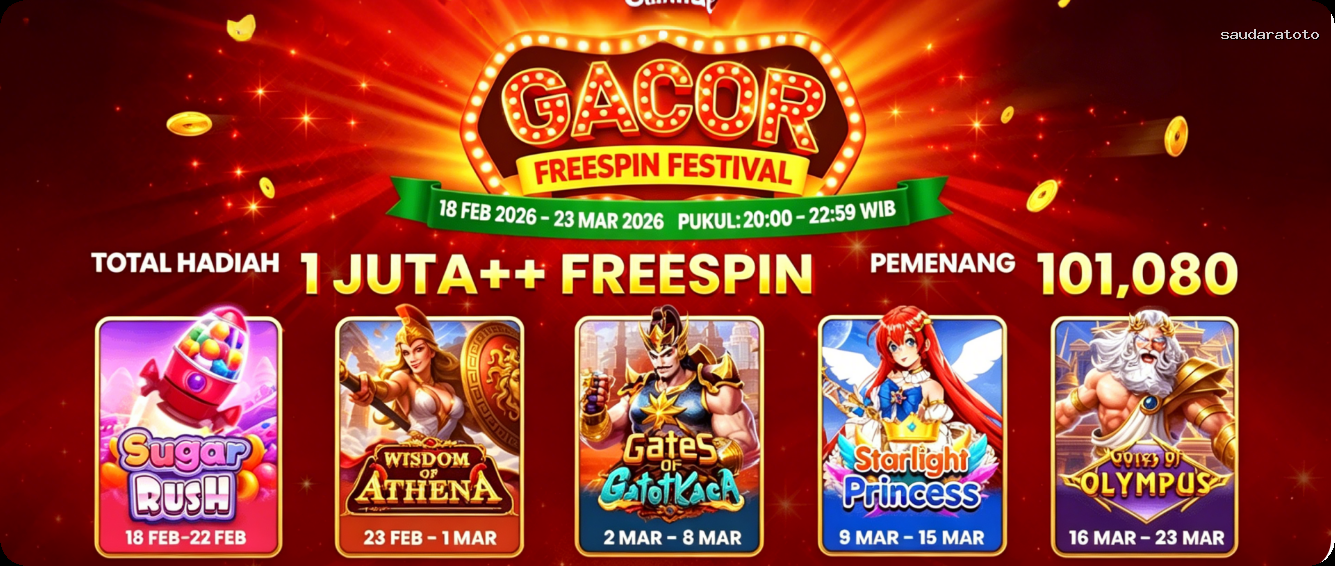 Login saudaratoto Sekarang Bonus Melimpah